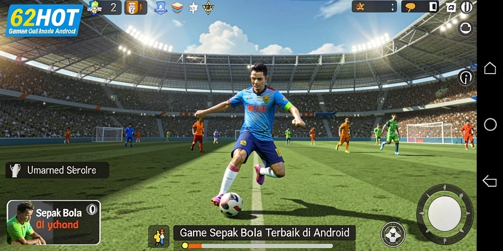 Tampilan gameplay 62HOT yang menegangkan dan mendebarkan.