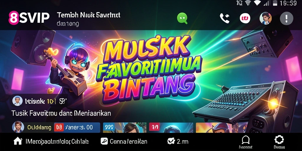 Tampilan gameplay 8SVIP yang menarik dan interaktif untuk pengalaman musik.