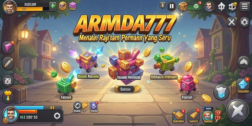 Tampilan gameplay <strong>ARMADA777</strong> yang menarik dan penuh aksi armada.