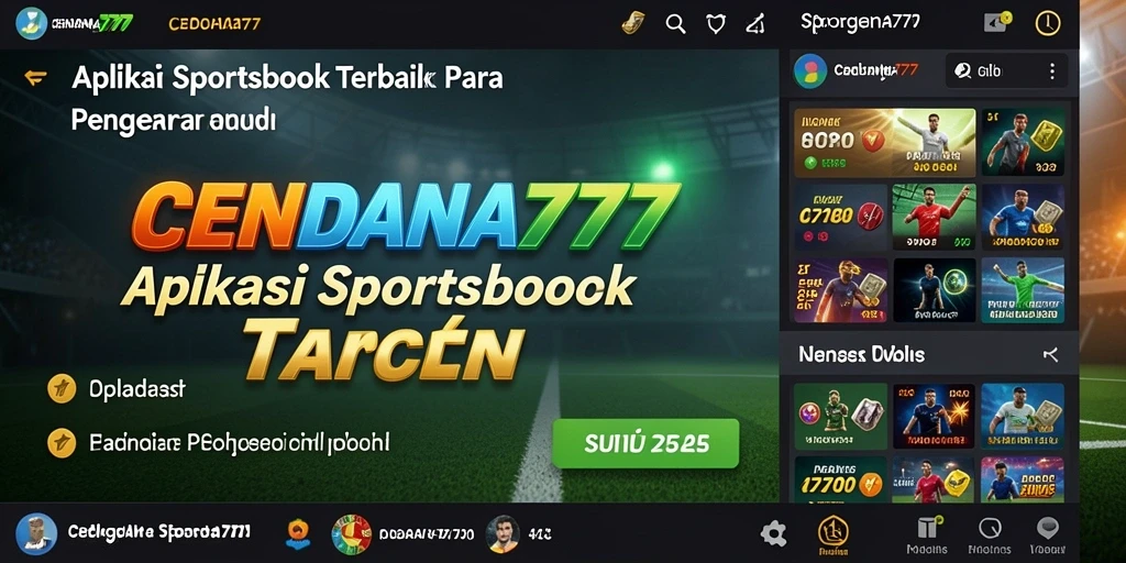 Tampilan gameplay Sportsbook yang menarik di CENDANA777.