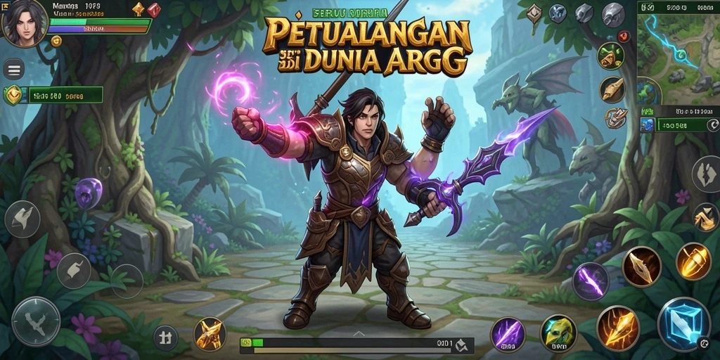 Tangkapan layar menampilkan pertarungan seru dan eksplorasi dalam F7F7.