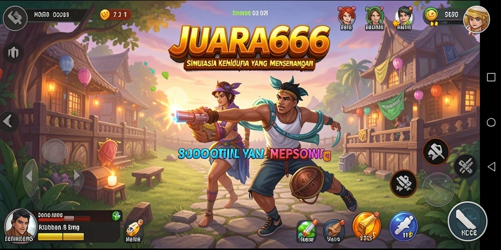 Screenshot gameplay JUARA666 yang menunjukkan aksi menarik dalam simulasi.