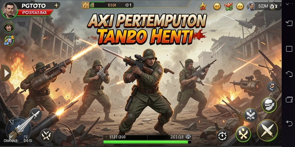 Tampilan gameplay PGTOTO dengan pertarungan yang dinamis dan mendebarkan.