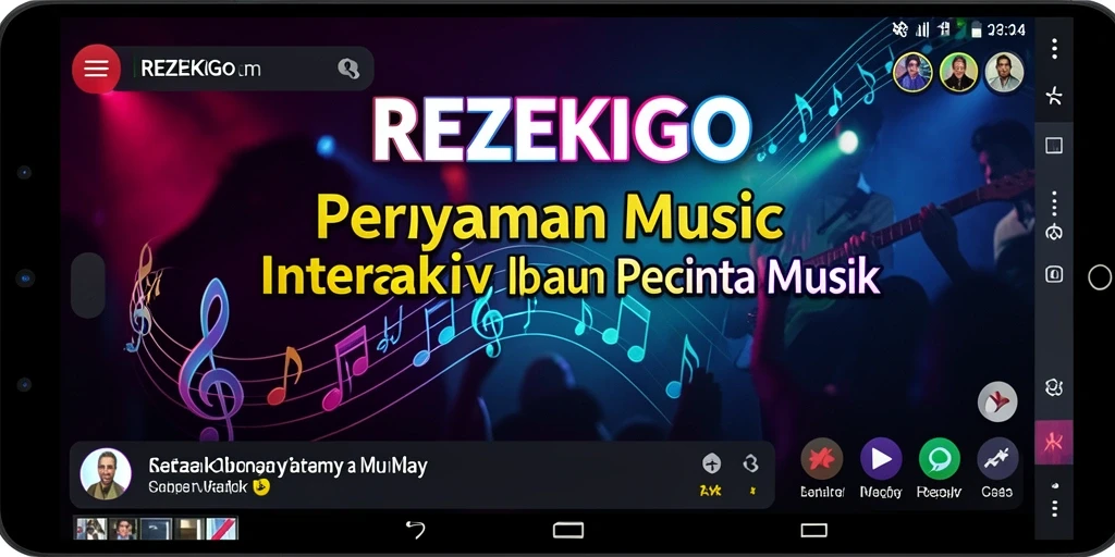 Tampilan gameplay menarik di REZEKIGO dengan warna-warna cerah.