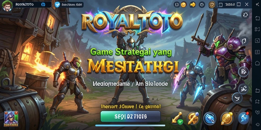 Menampilkan aksi strategi mendebarkan dalam ROYALTOTO.