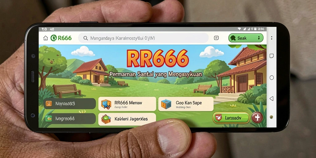 Tampilan menarik dari gameplay yang menyenangkan di RR666.