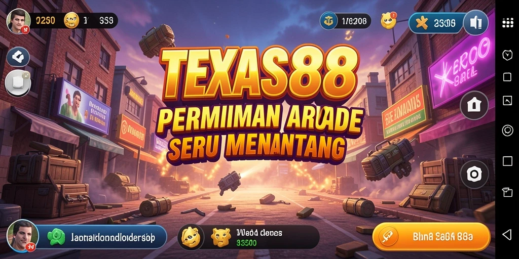 Screenshot menunjukkan gameplay seru dan tantangan dari TEXAS88.
